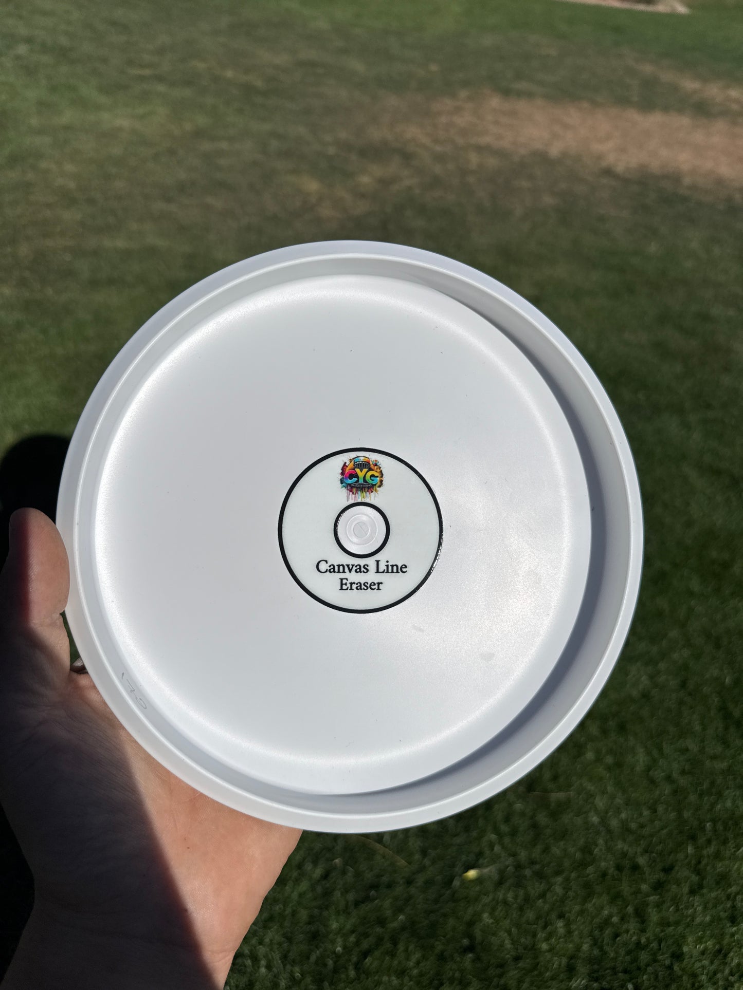 Eraser Canvas Line Putter – Precision Control Disc