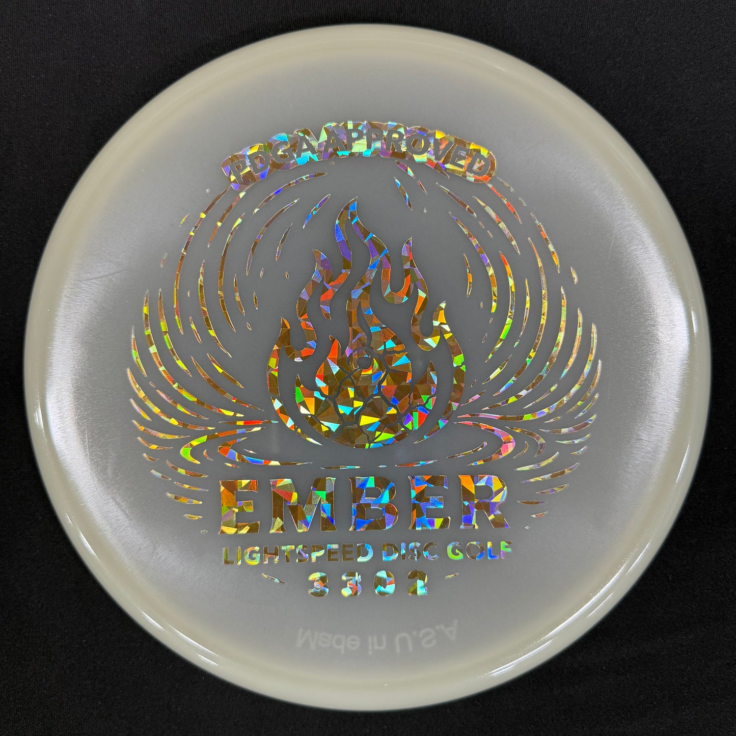 Ember Glow Putter – Glow-in-the-Dark Disc Golf Putter | Lightspeed Disc Golf
