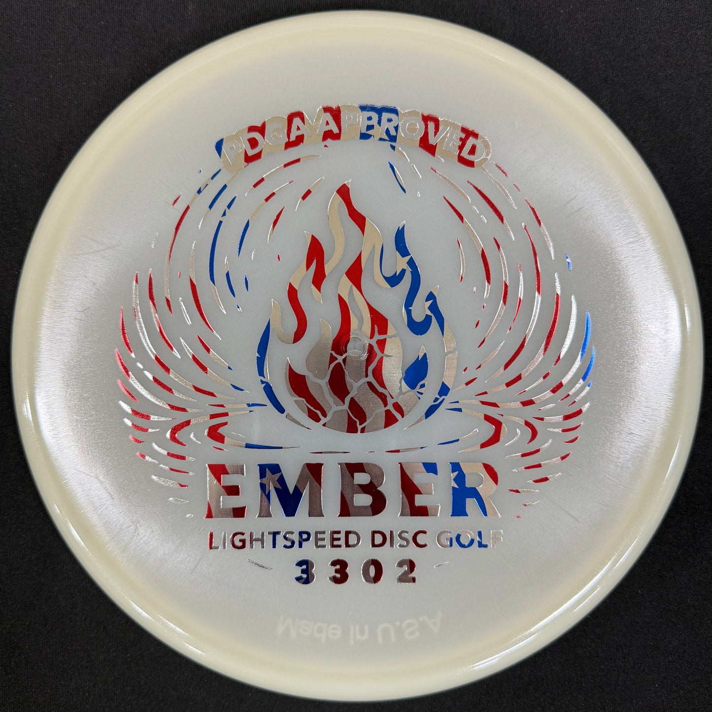 Ember Glow Putter – Glow-in-the-Dark Disc Golf Putter | Lightspeed Disc Golf