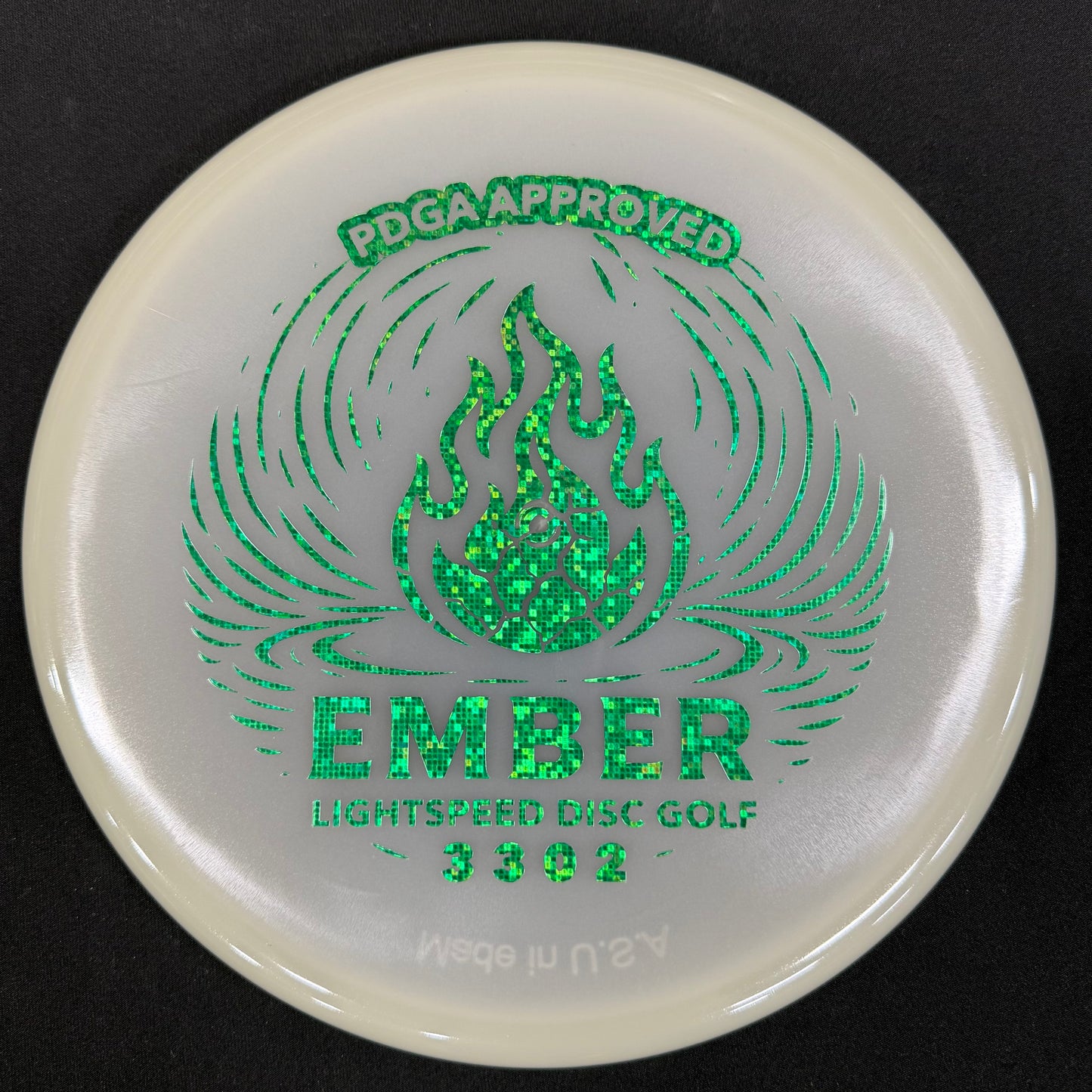 Ember Glow Putter – Glow-in-the-Dark Disc Golf Putter | Lightspeed Disc Golf