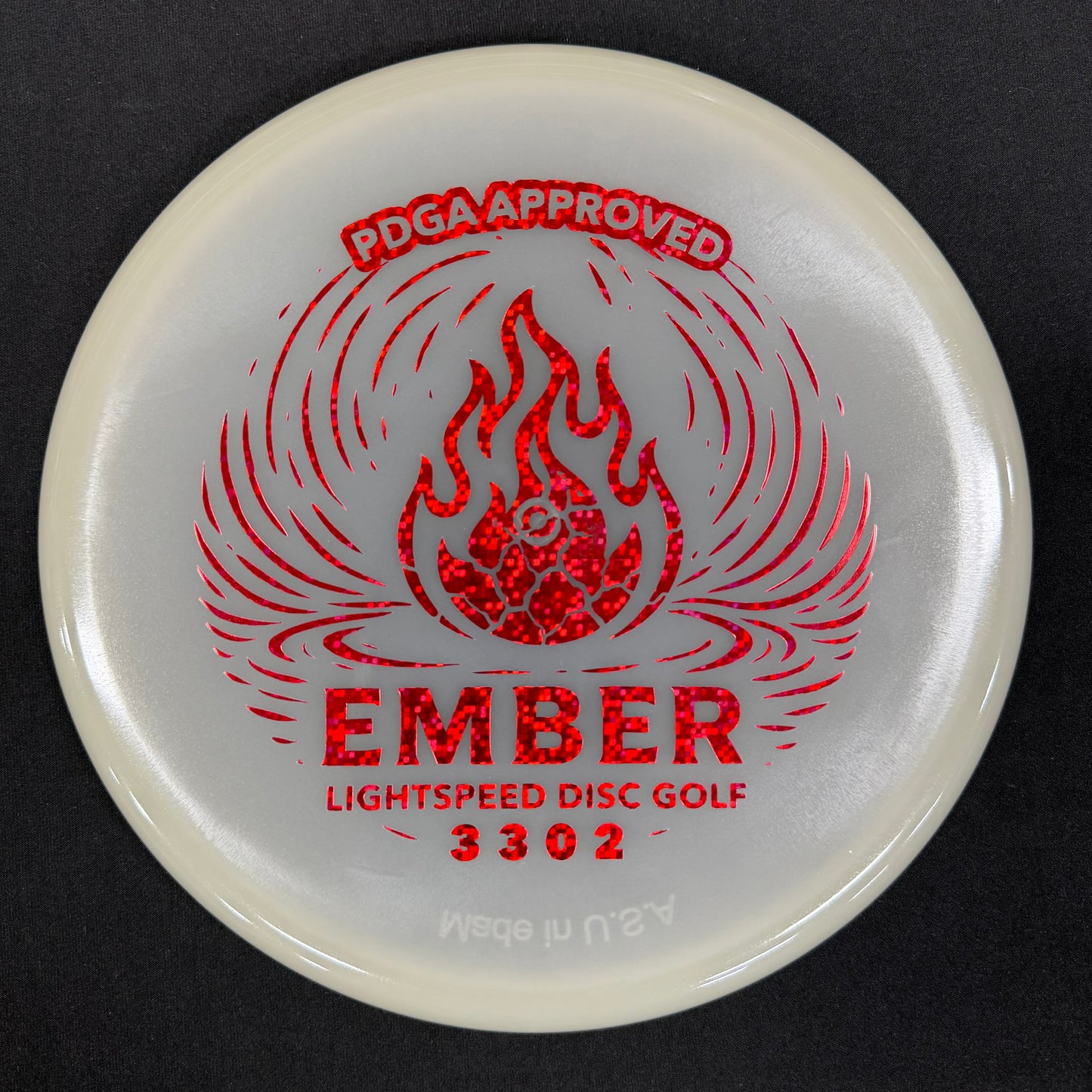 Ember Glow Putter – Glow-in-the-Dark Disc Golf Putter | Lightspeed Disc Golf